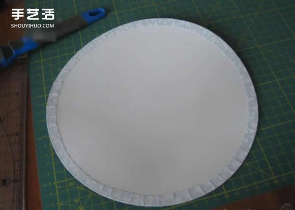 怎么做圓形布盒子教程 圓形布藝收納盒DIY圖解 -  itrip.net.cn