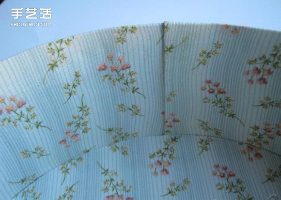 怎么做圓形布盒子教程 圓形布藝收納盒DIY圖解 -  itrip.net.cn