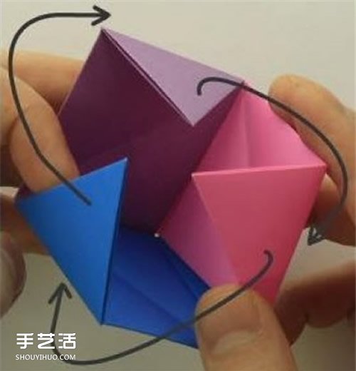 端午節(jié)紙粽子制作方法 手工折紙粽子步驟圖 -  itrip.net.cn