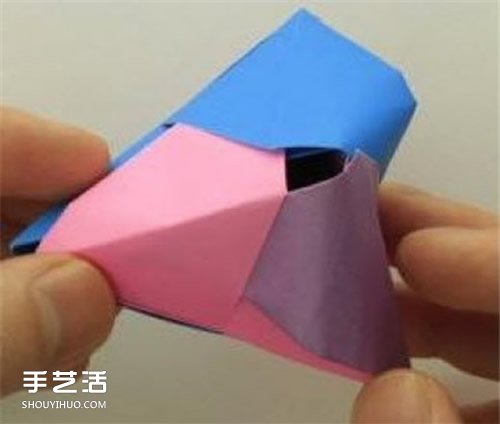 端午節(jié)紙粽子制作方法 手工折紙粽子步驟圖 -  itrip.net.cn