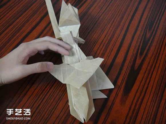 灼眼的夏娜折紙圖解 動漫人物夏娜折紙教程 -  itrip.net.cn