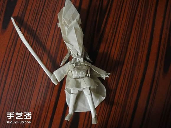 灼眼的夏娜折紙圖解 動漫人物夏娜折紙教程 -  itrip.net.cn