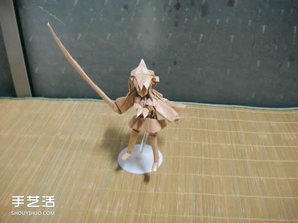 灼眼的夏娜折紙圖解 動漫人物夏娜折紙教程 -  itrip.net.cn
