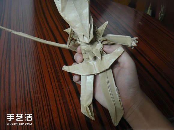 灼眼的夏娜折紙圖解 動漫人物夏娜折紙教程 -  itrip.net.cn