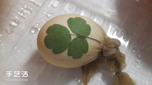立夏彩蛋的制作方法 雞蛋表面印花紋DIY教程 -  itrip.net.cn