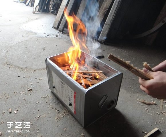 如何自制燒烤爐圖解 簡易木炭燒烤爐制作方法 -  itrip.net.cn
