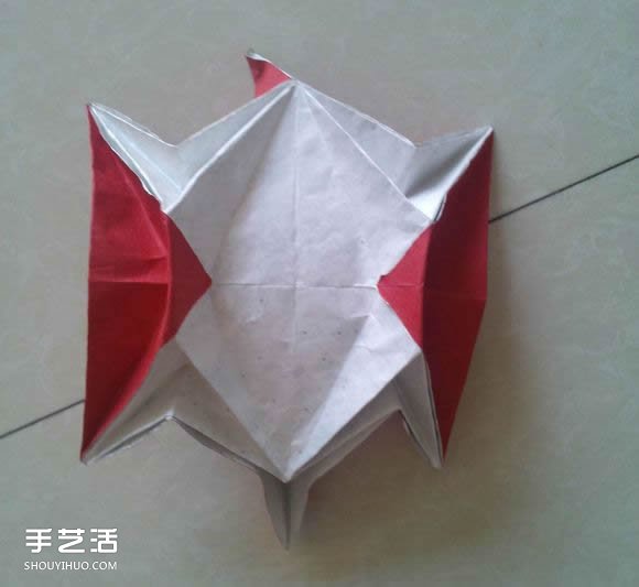 如何折紙立體的狐貍 手工狐貍的折紙方法圖解 -  itrip.net.cn