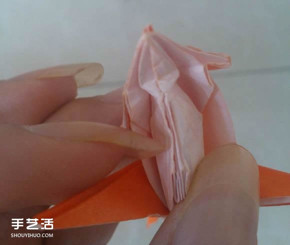 如何折紙立體的狐貍 手工狐貍的折紙方法圖解 -  itrip.net.cn