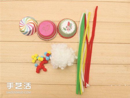 扭扭棒手工制作蛋糕 幼兒手工蛋糕模型怎么做 -  itrip.net.cn