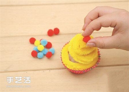 扭扭棒手工制作蛋糕 幼兒手工蛋糕模型怎么做 -  itrip.net.cn