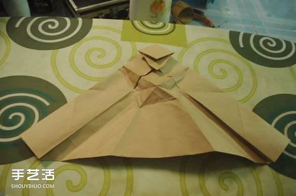 折紙彌勒佛的圖解教程 怎么折彌勒佛的折法 -  itrip.net.cn