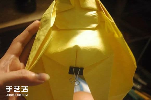 折紙彌勒佛的圖解教程 怎么折彌勒佛的折法 -  itrip.net.cn