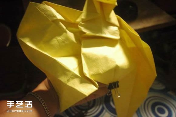 折紙彌勒佛的圖解教程 怎么折彌勒佛的折法 -  itrip.net.cn
