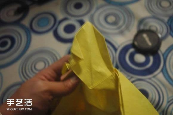 折紙彌勒佛的圖解教程 怎么折彌勒佛的折法 -  itrip.net.cn