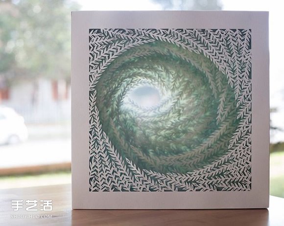 仿佛夢(mèng)境的立體紙雕作品 給人以無限的距離感 -  itrip.net.cn