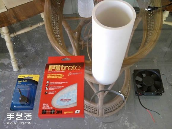 DIY自制空氣凈化器教程 簡(jiǎn)易空氣凈化器制作方法 -  itrip.net.cn