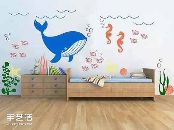 幼兒墻飾手工制作創(chuàng)意 好看墻面布置設(shè)計圖片 -  itrip.net.cn