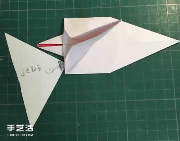 立體大公雞折紙圖解 折紙公雞的方法步驟圖 -  itrip.net.cn