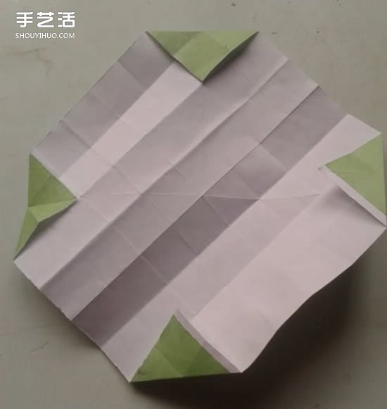 川崎玫瑰折法圖解詳細 川崎玫瑰折紙步驟教程 -  itrip.net.cn