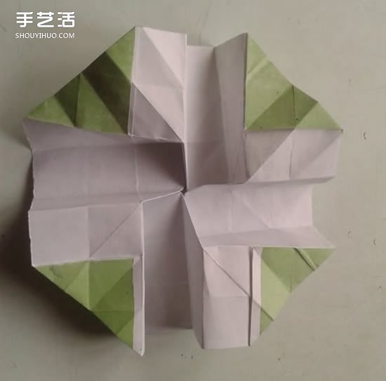 川崎玫瑰折法圖解詳細 川崎玫瑰折紙步驟教程 -  itrip.net.cn