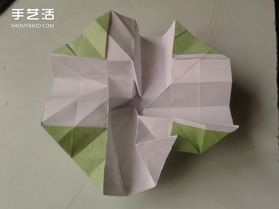 川崎玫瑰折法圖解詳細 川崎玫瑰折紙步驟教程 -  itrip.net.cn