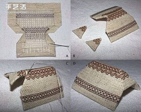 鉤針房屋模型手工制作 房子手工藝品鉤針DIY -  itrip.net.cn