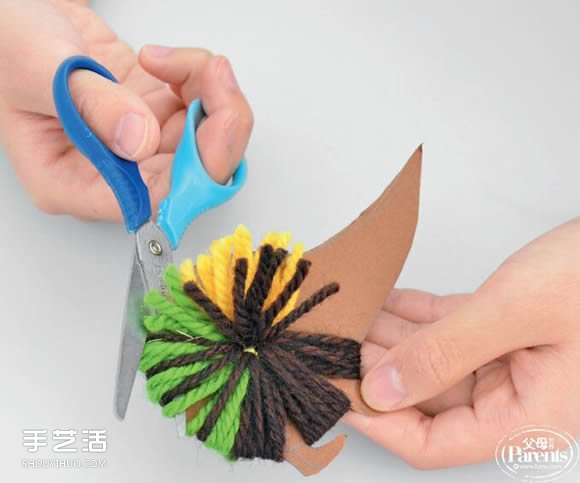 幼兒園小刺猬手工制作 簡單卡紙刺猬的做法 -  itrip.net.cn