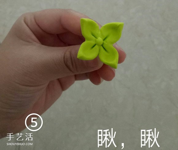 超輕粘土花教程圖解 粘土花朵制作圖片步驟 -  itrip.net.cn