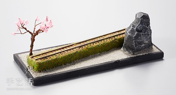 當(dāng)火車(chē)駛進(jìn)盆栽 日本Bonrama的盆栽風(fēng)鐵道模型 -  itrip.net.cn