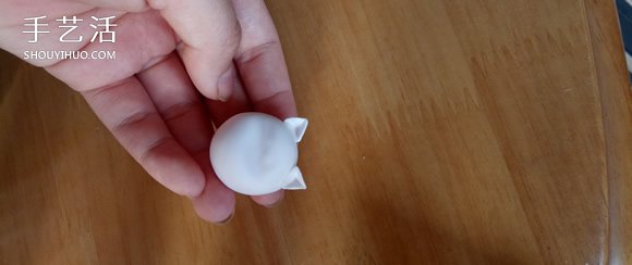 怎樣制作粘土打傘的小貓 超輕粘土卡通貓咪DIY -  itrip.net.cn