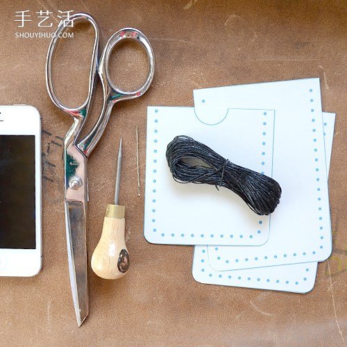 送男友的好禮物：自制iPhone皮革手機(jī)套的方法 -  itrip.net.cn