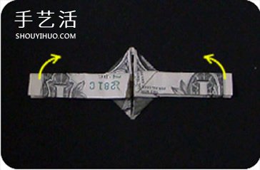 美元折紙戒指的教程 鉆戒的折法用紙幣圖解 -  itrip.net.cn