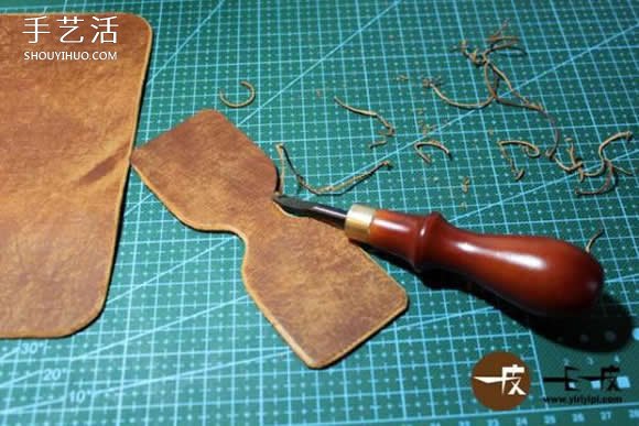 手工皮革鑰匙包制作教程 DIY鑰匙包教程圖解 -  itrip.net.cn