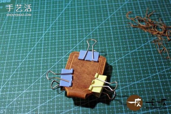 手工皮革鑰匙包制作教程 DIY鑰匙包教程圖解 -  itrip.net.cn