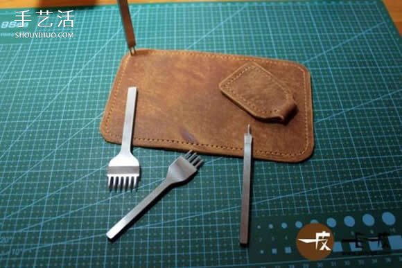 手工皮革鑰匙包制作教程 DIY鑰匙包教程圖解 -  itrip.net.cn