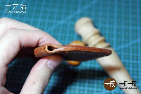 手工皮革鑰匙包制作教程 DIY鑰匙包教程圖解 -  itrip.net.cn