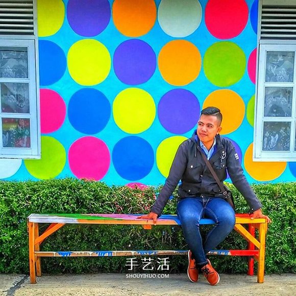 老舊小鎮(zhèn)別急著拆 印尼“彩虹村”成新興景點 -  itrip.net.cn