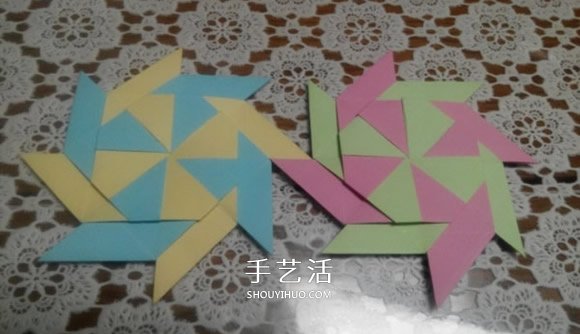 八角飛鏢怎么折圖解 忍者八角飛鏢的折法 -  itrip.net.cn