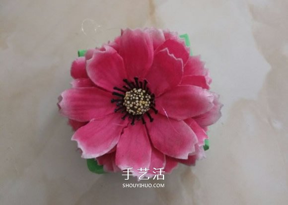 正方形禮品盒的折法 帶花朵禮品盒折紙圖解 -  itrip.net.cn