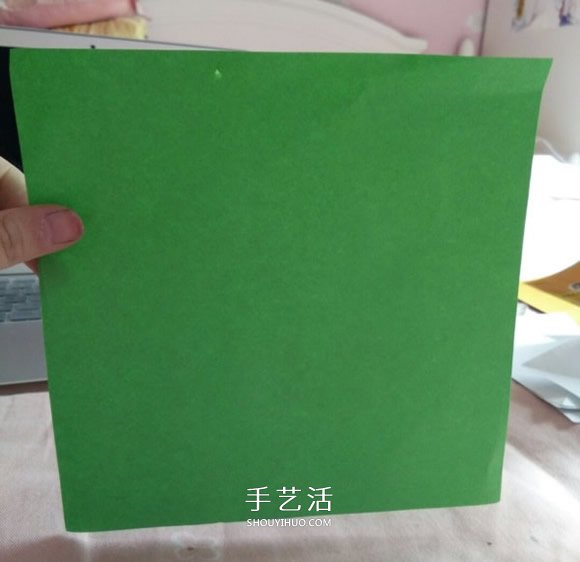 正方形禮品盒的折法 帶花朵禮品盒折紙圖解 -  itrip.net.cn