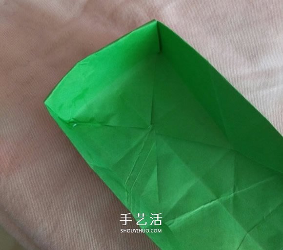 正方形禮品盒的折法 帶花朵禮品盒折紙圖解 -  itrip.net.cn