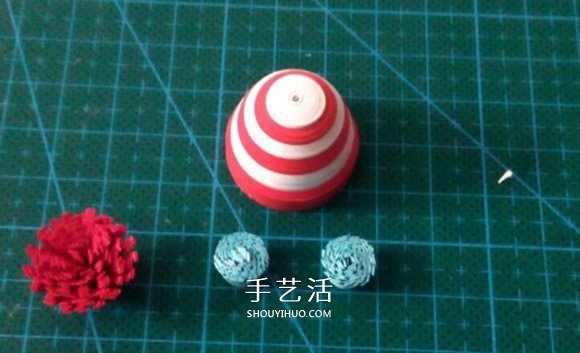 衍紙雪人的制作方法 衍紙手工制作立體雪人 -  itrip.net.cn