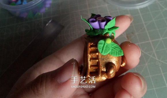 超輕粘土精靈小屋制作 可愛精靈房子粘土DIY -  itrip.net.cn