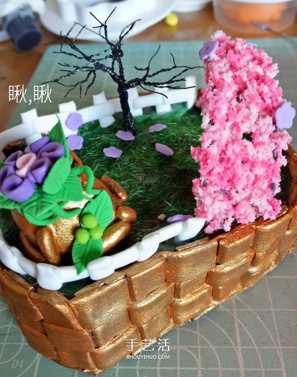 超輕粘土精靈小屋制作 可愛精靈房子粘土DIY -  itrip.net.cn