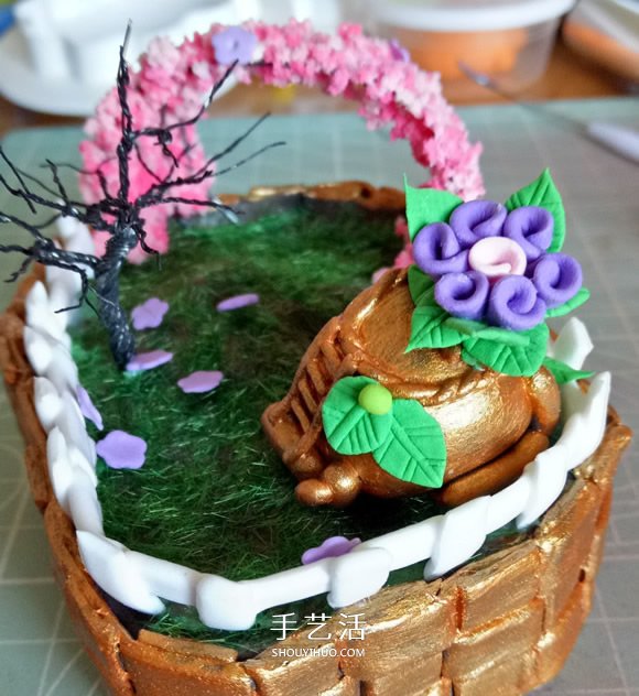 超輕粘土精靈小屋制作 可愛精靈房子粘土DIY -  itrip.net.cn