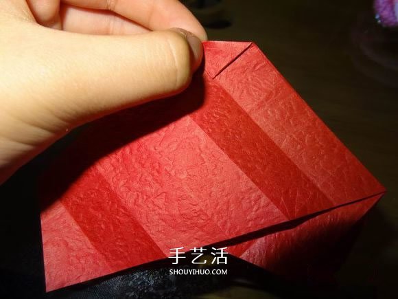 卷心玫瑰花的折法圖解 卷心玫瑰折紙教程詳細(xì) -  itrip.net.cn