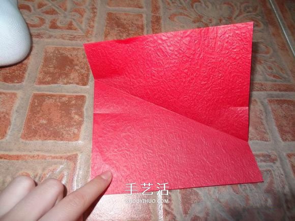 卷心玫瑰花的折法圖解 卷心玫瑰折紙教程詳細(xì) -  itrip.net.cn