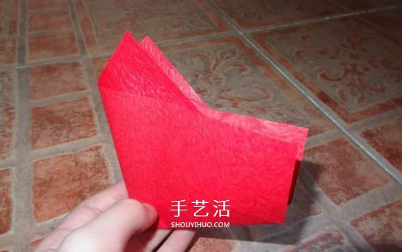 卷心玫瑰花的折法圖解 卷心玫瑰折紙教程詳細(xì) -  itrip.net.cn