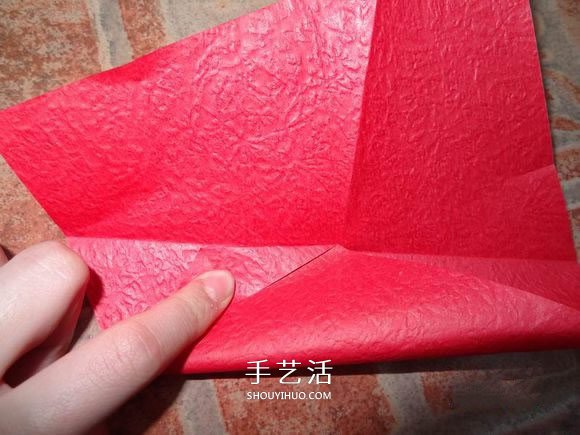卷心玫瑰花的折法圖解 卷心玫瑰折紙教程詳細(xì) -  itrip.net.cn