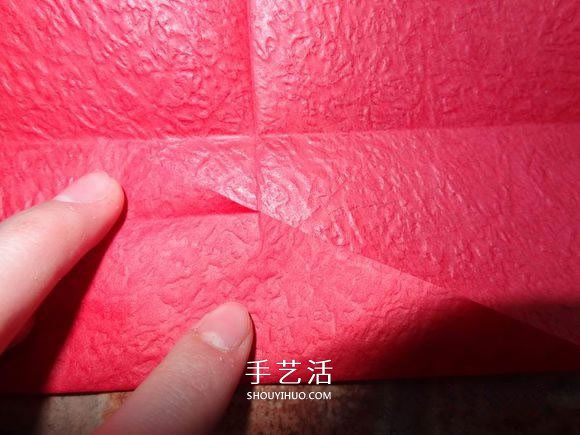 卷心玫瑰花的折法圖解 卷心玫瑰折紙教程詳細(xì) -  itrip.net.cn